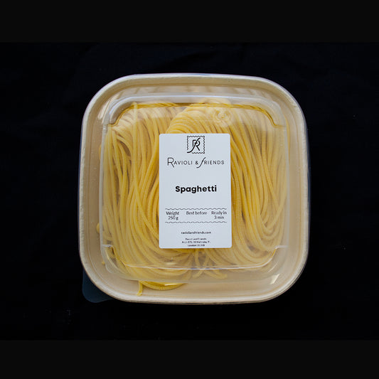 250g spaghetti fresh pasta